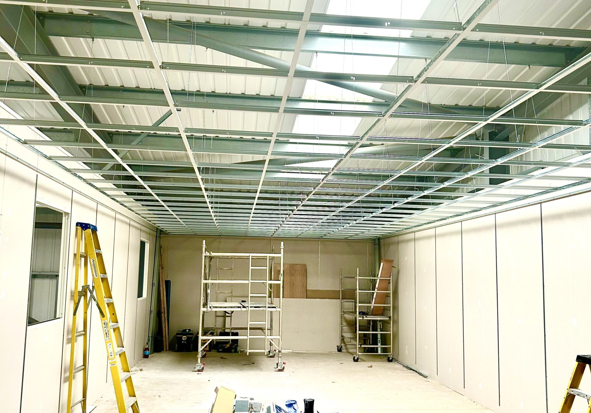 Suspended ceiling grid